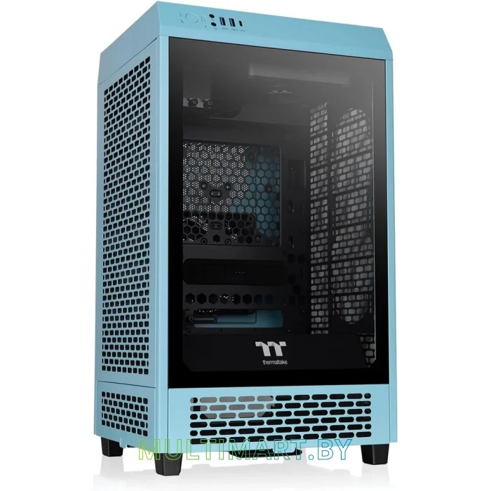 Корпус Thermaltake The Tower 200 Turquoise CA-1X9-00SBWN-00